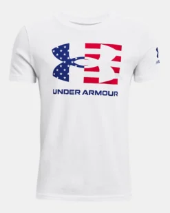 Boys' UA Freedom Flag Short Sleeve T-Shirt