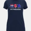 Girls' UA Freedom Short Sleeve
