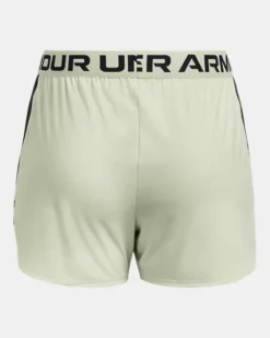 Women's UA Play Up Side Stripe Shorts 11 Women's UA Play Up Side Stripe Shorts -Sportswear Store PS1371451 320 HB