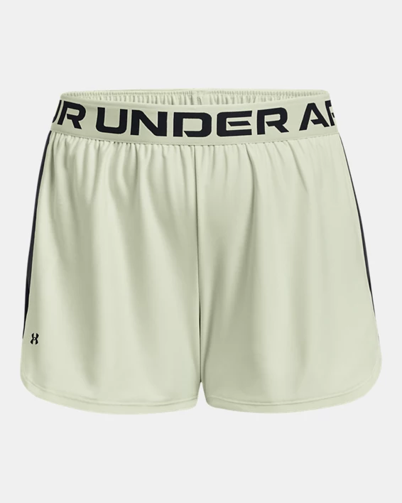 Women's UA Play Up Side Stripe Shorts 5 Women's UA Play Up Side Stripe Shorts - Image 5
