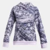 Girls' UA Rival Fleece Printed Hoodie