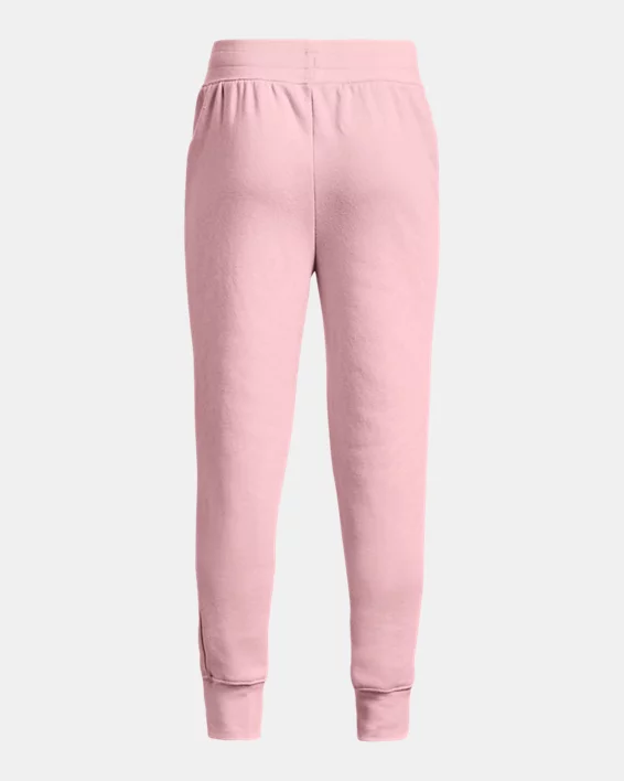 Girls' UA Rival Fleece Joggers 2 Girls' UA Rival Fleece Joggers - Image 2