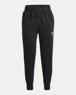 Girls' UA Rival Fleece EM Joggers