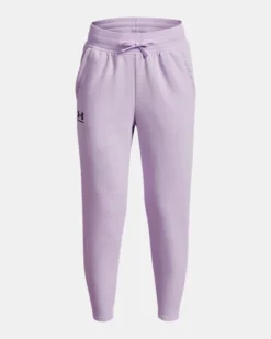 Girls' UA Rival Fleece Ankle Crop