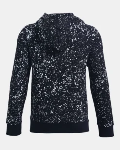 Boys' UA Rival Fleece Printed Hoodie -Sportswear Store PS1373554 001 HB