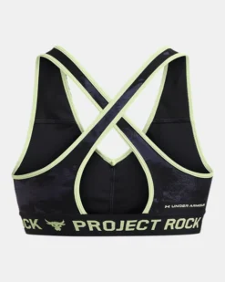 Women's Project Rock Crossback Printed Sports Bra -Sportswear Store PS1374640 001 HB