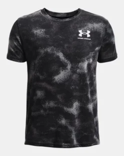 Boys' UA Sportstyle Printed Short Sleeve