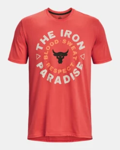 Men's Project Rock Iron Circle Short Sleeve -Sportswear Store PS1376896 872 HF