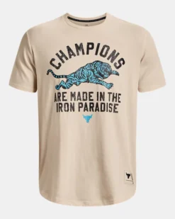 Men's Project Rock Champ Short Sleeve -Sportswear Store PS1376897 804 HF