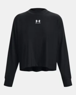 Women's UA Rival Terry Oversized Crew -Sportswear Store PS1376995 001 HF