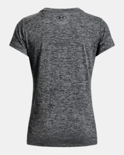 Women's UA Tech™ Twist Script Short Sleeve 11 Women's UA Tech™ Twist Script Short Sleeve -Sportswear Store PS1377199 012 HB