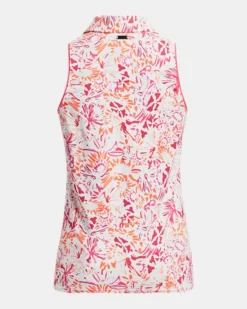 Women's UA Iso-Chill Sleeveless Polo -Sportswear Store PS1377334 101 HB