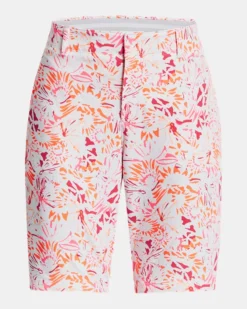 Women's UA Links Printed Shorts 12 Women's UA Links Printed Shorts -Sportswear Store PS1377340 101 HF