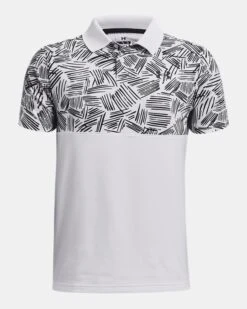 Boys' UA Performance Palm Sketch Polo