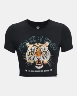 Women's Project Rock Stay Hungry Crop Short Sleeve -Sportswear Store PS1377458 001 HF