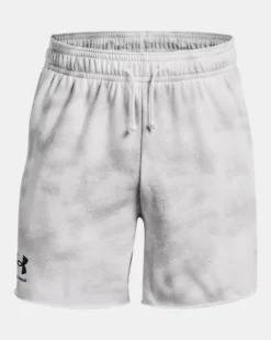 Men's UA Rival Terry 6" Shorts -Sportswear Store PS1377578 100 HF