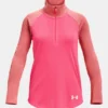 Girls' UA Tech™ Graphic ½ Zip