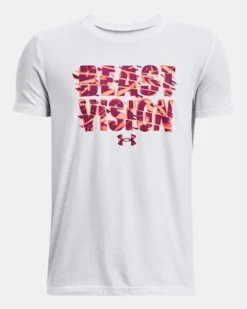 Boys' UA Football Beast Vision Short Sleeve