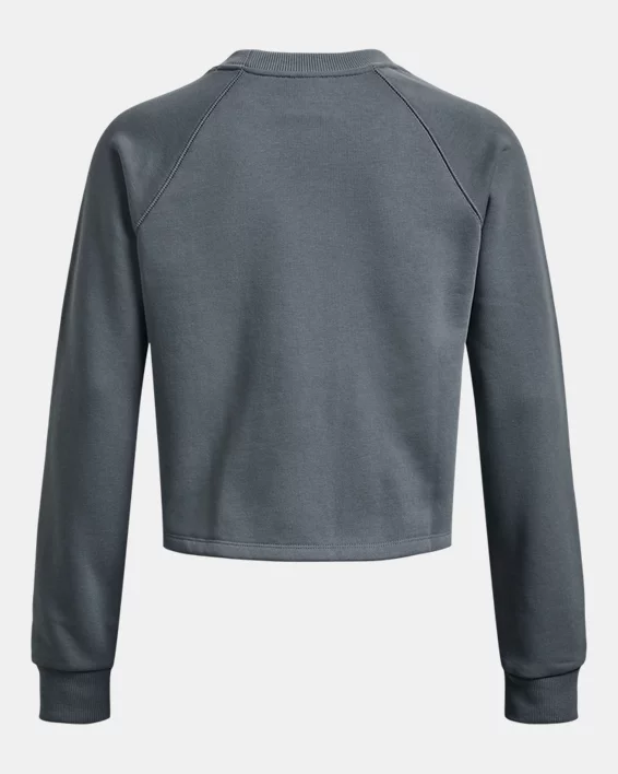 Women's UA Terry Crop Long Sleeve 6 Women's UA Terry Crop Long Sleeve - Image 6