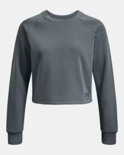 Women's UA Terry Crop Long Sleeve 10 Women's UA Terry Crop Long Sleeve -Sportswear Store PS1378650 002 HF