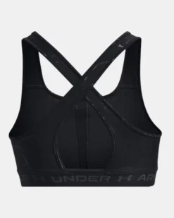 Women's Armour Mid Crossback Emboss Sports Bra -Sportswear Store PS1378815 001 HB