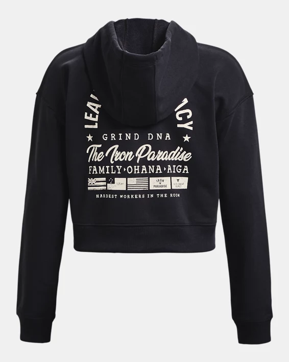 Women's Project Rock Heavyweight Terry Family Full-Zip 6 Women's Project Rock Heavyweight Terry Family Full-Zip - Image 6