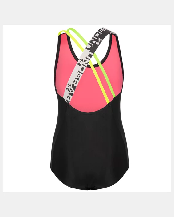 Girls' Pre-School UA Racer 1-Piece 3 Girls' Pre-School UA Racer 1-Piece - Image 3