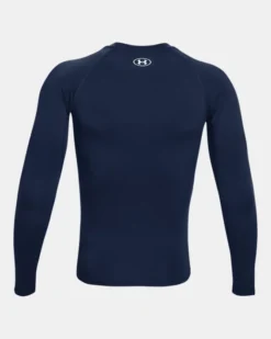 Men's UA Core Rash Guard Long Sleeve -Sportswear Store PS5037154 409 HB