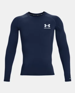 Men's UA Core Rash Guard Long Sleeve -Sportswear Store PS5037154 409 HF
