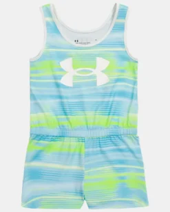 Girls' Pre-School UA Beam Stripe Tank Romper