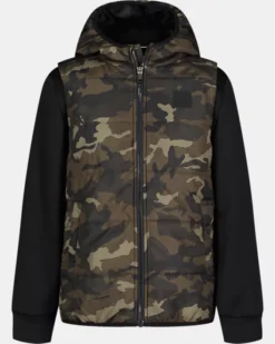 Boys' UA 2fer Hoodie Vest