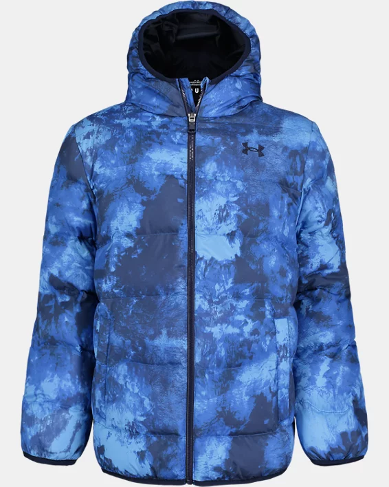Boys' Pre-School UA Pronto Puffer Printed Jacket 1 Boys' Pre-School UA Pronto Puffer Printed Jacket