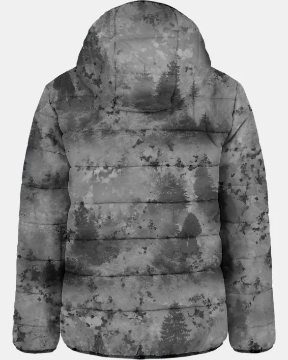 Boys' Pre-School UA Pronto Puffer Reversible Jacket 4 Boys' Pre-School UA Pronto Puffer Reversible Jacket - Image 4