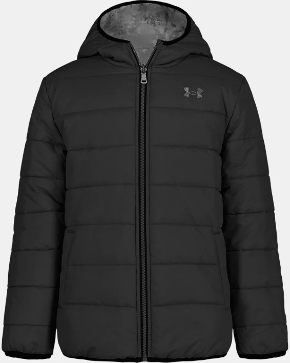 Boys' Pre-School UA Pronto Puffer Reversible Jacket 1 Boys' Pre-School UA Pronto Puffer Reversible Jacket