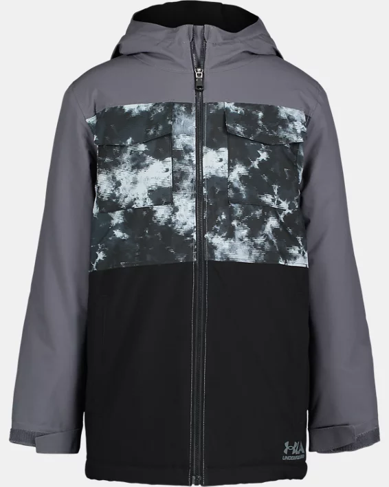 Boys' Pre-School UA Mahlon Printed Jacket 1 Boys' Pre-School UA Mahlon Printed Jacket