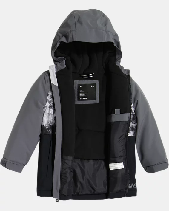 Boys' Toddler UA Mahlon Printed Jacket 2 Boys' Toddler UA Mahlon Printed Jacket - Image 2