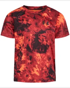 Boys' Pre-School UA Velocity Printed Short Sleeve