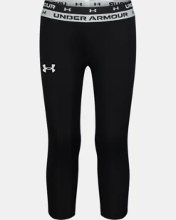 Girls' UA Armour Stretch Cropped Leggings