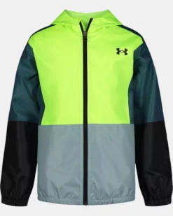 Boys' Pre-School UA Wintuck Colorblock Windbreaker
