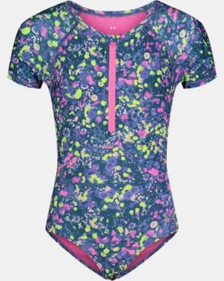 Girls' Toddler UA Micro Meadow Paddlesuit