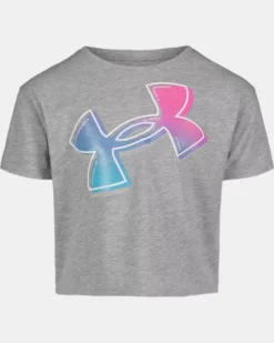 Girls' Toddler UA Gradient Logo Short Sleeve T-Shirt