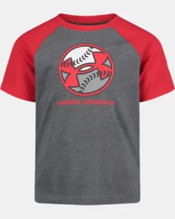 Boys' Toddler UA Striker Ball Raglan Short Sleeve T-Shirt