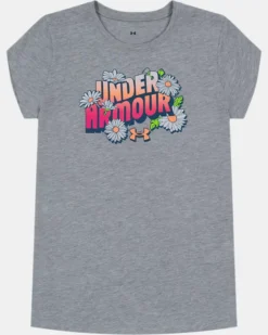 Girls' UA Outdoor Spring Vibes Short Sleeve