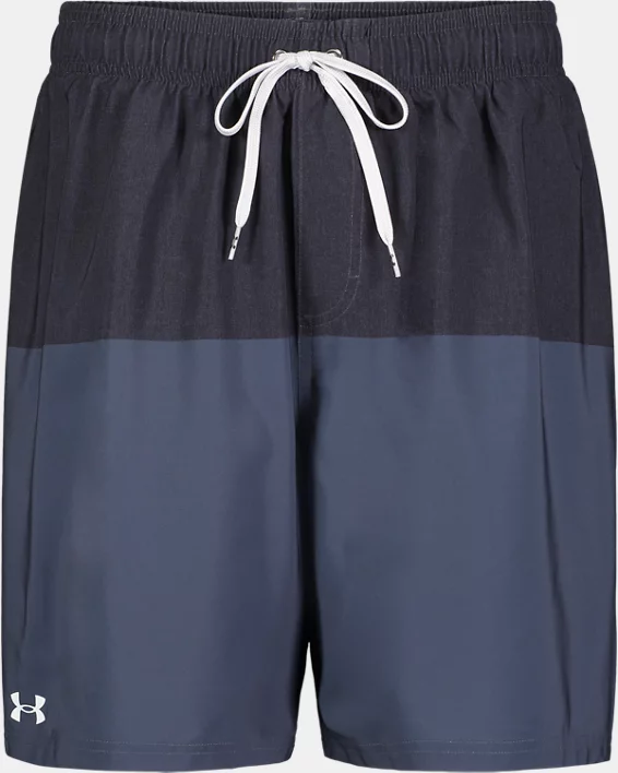 Men's UA Harbor Heritage Colorblock Swim Volley Shorts 6 Men's UA Harbor Heritage Colorblock Swim Volley Shorts - Image 6