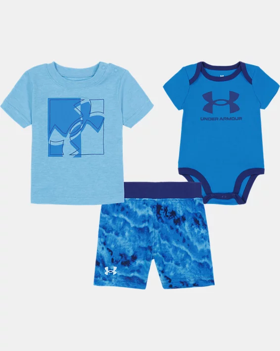Boys' Infant UA Ridge Dye 3-Piece Set 1 Boys' Infant UA Ridge Dye 3-Piece Set