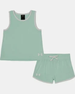Girls' Infant UA Loop Terry Tank Set