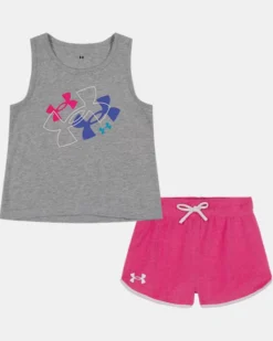 Girls' Infant UA Floating Logo Set