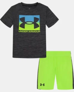 Boys' Toddler UA Dropback Big Logo Set