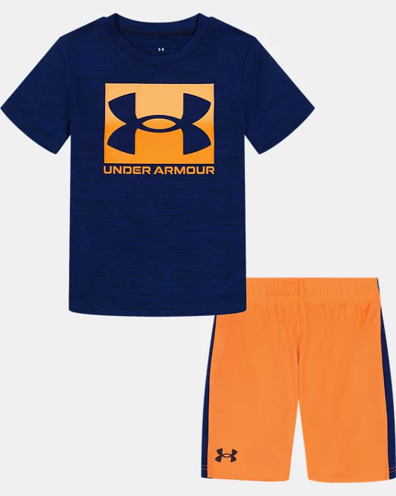 Boys' Pre-School UA Dropback Big Logo Set 1 Boys' Pre-School UA Dropback Big Logo Set