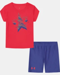 Girls' Toddler UA Spangle Star Set